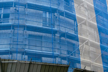 telas -plasticas fachada industrial